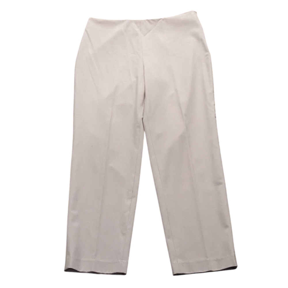 Talbots Classic Side Zip Slim Khaki Color Pants 10P